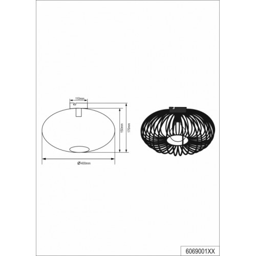 Люстра Trio JOHANN 606900162