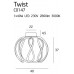 Люстра MAXlight TWIST C0147