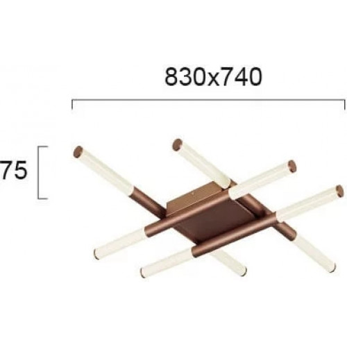 Люстра Viokef TRONCO 4239800