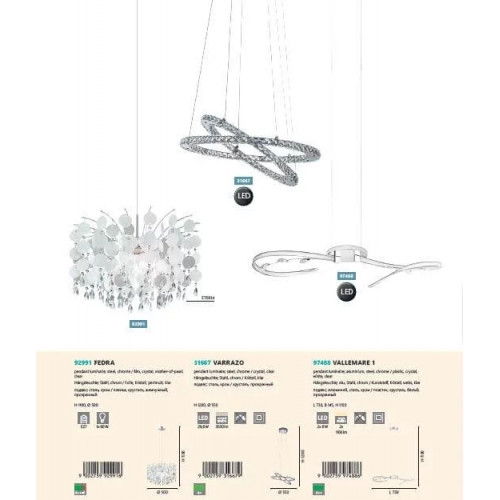 Люстра Eglo NEVADO 96328