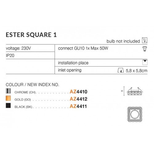 Люстра Zuma Line C0465-05K-F4AC Mirabell