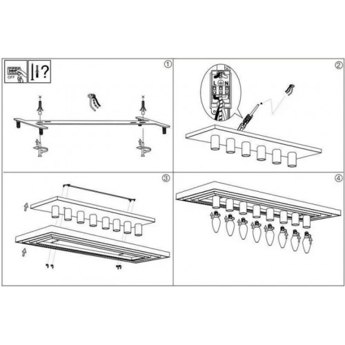 Люстра Ideal Lux MARTINEZ 166285