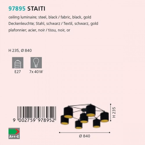 Люстра Eglo STAITI 97895