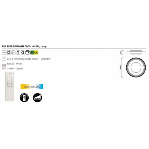 Люстра Mantra ARI 5926