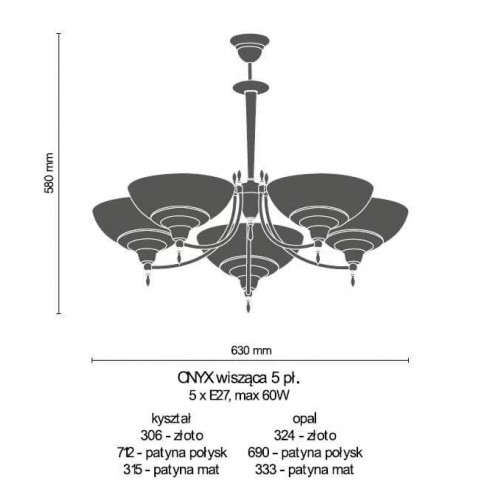 Точковий світильник Nowodvorski CL KEA LED 30W 8771