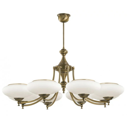 Люстра Kutek SAN MARINO KLOSZ SAN-ZW-8(P)CR