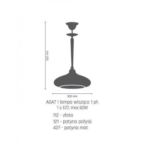 Люстра Nowodvorski TURDA 8947