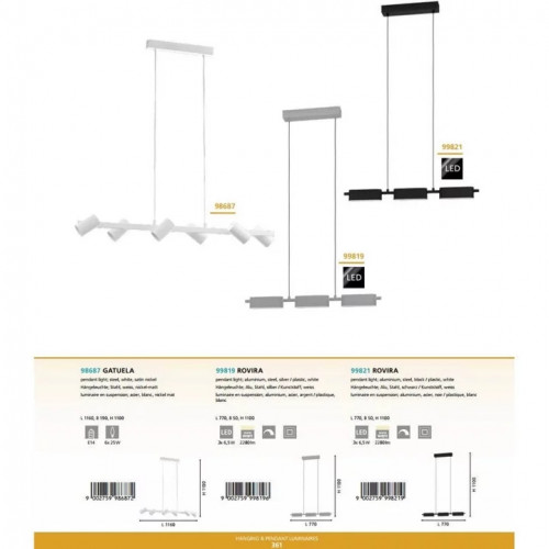 Люстра Ideal Lux EQUINOXE 275178