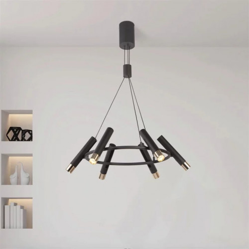 Люстра Searchlight CYLINDER 31651-6BK