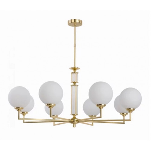 Люстра Kutek ARTU GLASS, 112 см, золото