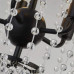 Люстра Searchlight SHOWER 30216-5BK