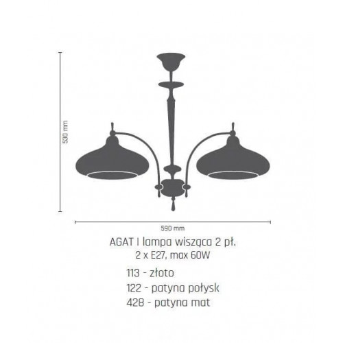Люстра Nowodvorski CROCO 8956