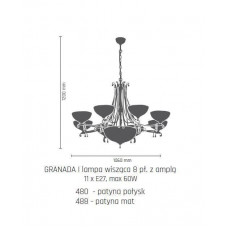 Люстра Amplex GRANADA 488 (8320)