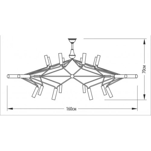 Люстра PikArt Panorama 3884-2