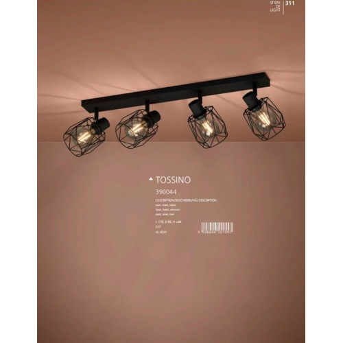 Люстра TK Lighting SARIUS GOLD 4737
