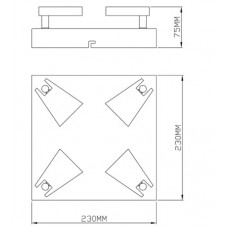 Люстра Searchlight ASCOT 41312-6CC