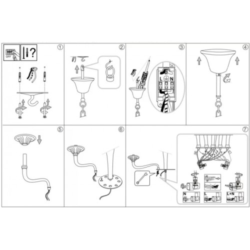 Люстра Ideal Lux BRIGITTA 199412