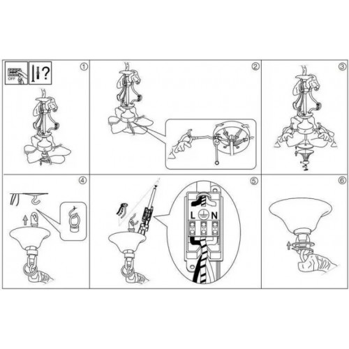 Люстра Ideal Lux GIOCONDA 164953