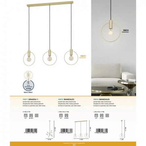 Люстра Ideal Lux Florian 035611