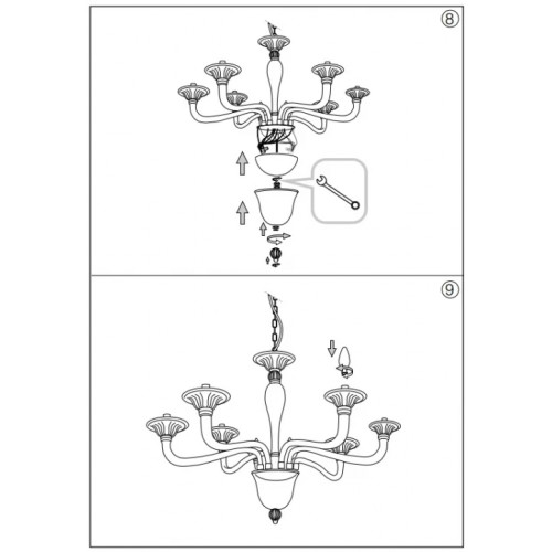 Люстра Ideal Lux BRIGITTA 199382