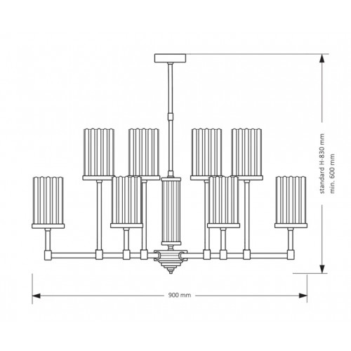 Люстра Ideal Lux FIRENZE 012865