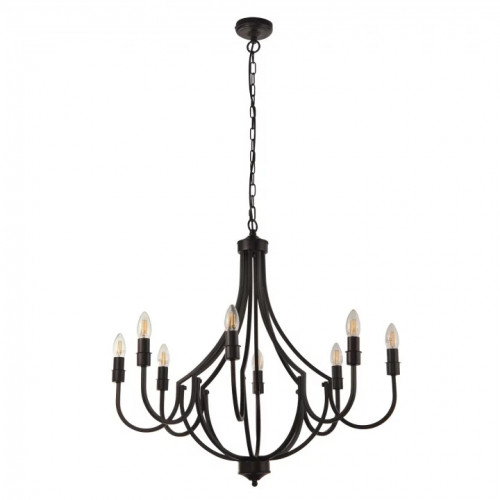 Люстра Searchlight LODGE 82918-8BK