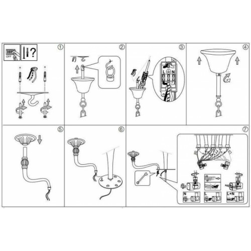 Люстра Ideal Lux DANIELI 159942