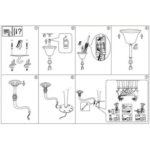 Люстра Ideal Lux DANIELI 159959