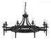 Люстра Searchlight Cartwheel 2428-8BK