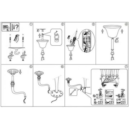 Люстра Ideal Lux DANIELI 159980