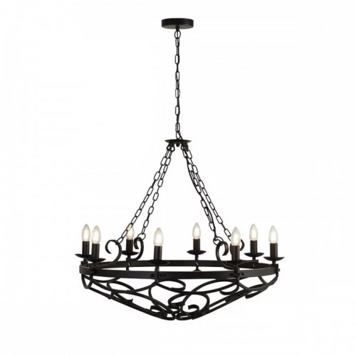 Люстра Searchlight CARTWHEEL 8908-8BK