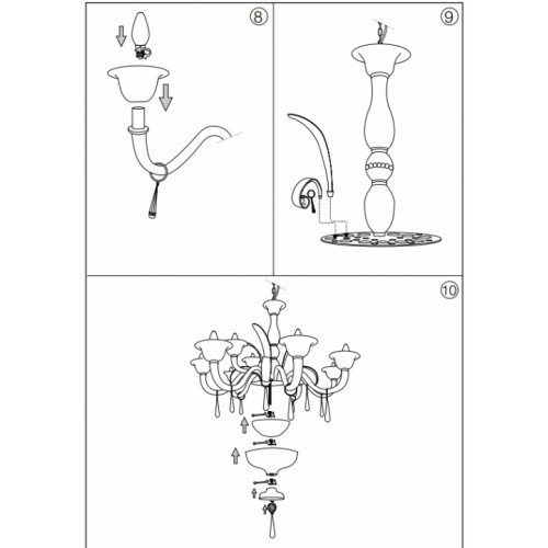 Люстра Ideal Lux RENOIR 045672