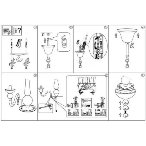 Люстра Ideal Lux DOGE 168906