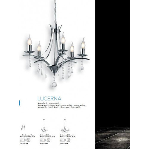 Люстра Trio LUCERNA 101600506