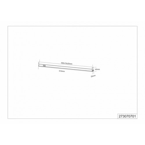 Меблева підсвітка Trio RAMON 273070701