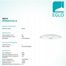 Стельовий світильник Eglo MORATICA-A 98223