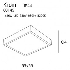 Стельовий світильник Maxlight KROM C0145