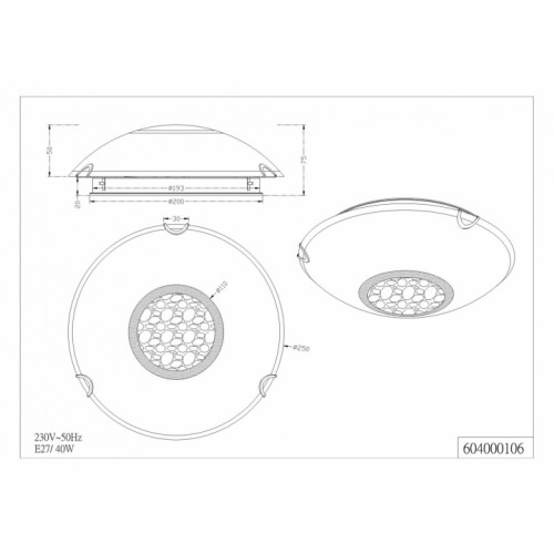 Стельовий світильник TRIO CORMINT 604000106