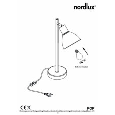 Настільна лампа Nordlux POP ROUGH 48745001