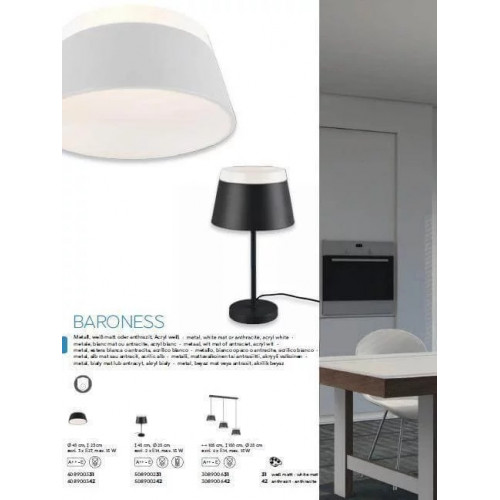 Настільна лампа Trio BARONESS 508900242
