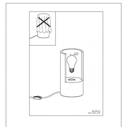 Настільна лампа Eglo LYNTON 49112