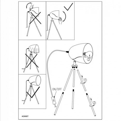Настільна лампа Nordlux NOTTI 2011035003