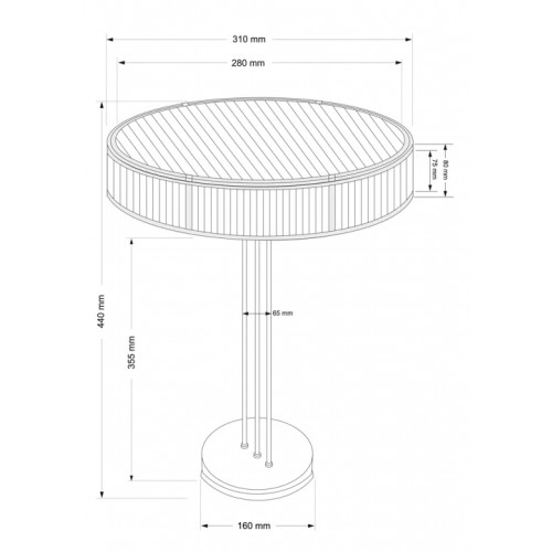 Настільна кабінетна лампа Amplex FUNGO 0570 (8291)