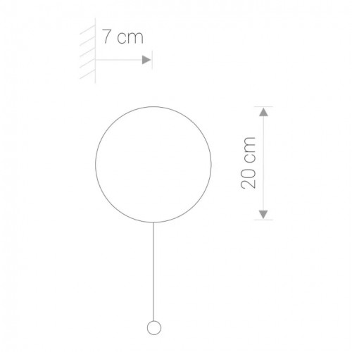 Настільна лампа Searchlight Table and Floor EU6194CC-1
