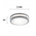 Настільна лампа Searchlight CLARENDON EU54210BK