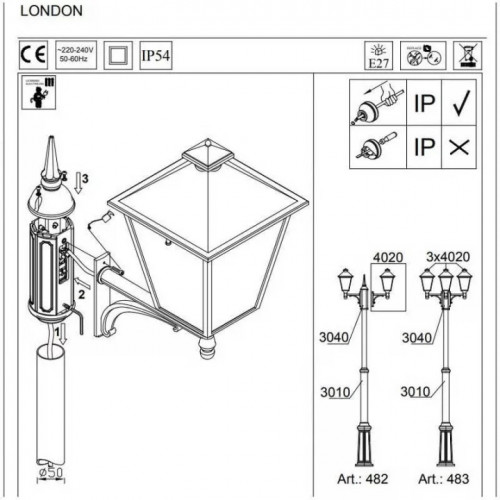 Настільна лампа Markslojd HALE 106643