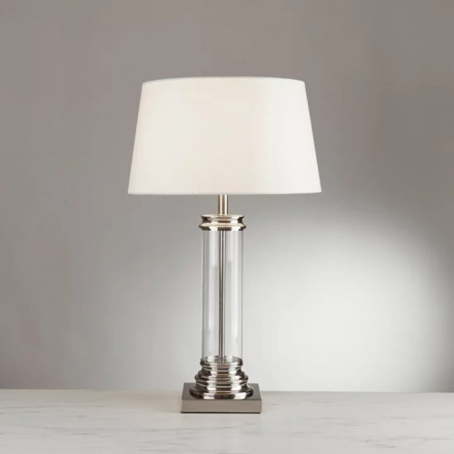 Настільна лампа Searchlight Pedestal EU5141SS