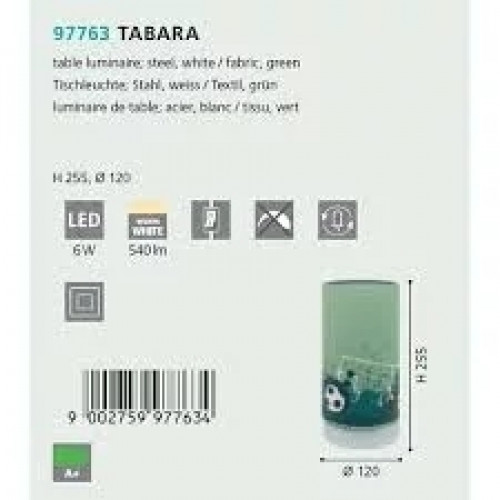 Дитяча настільна лампа Eglo TABARA 97763