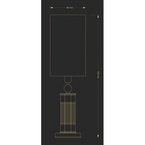 Настільна лампа Kutek LEA LEA-LG-1(Z/A)