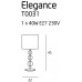 Настільна лампа MAXlight ELEGANCE T0031